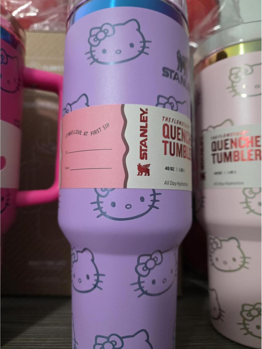 Purple Hello Kitty Stanley new with box 40 oz mug